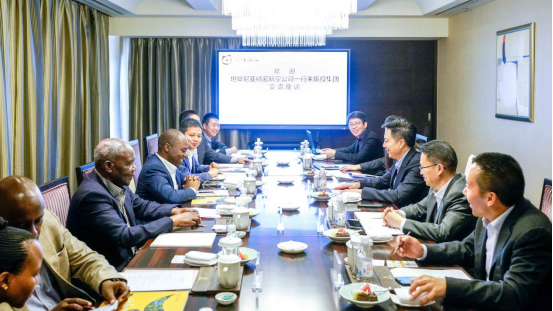 坦桑尼亚驻华参赞一行到asiagame集团交流座谈